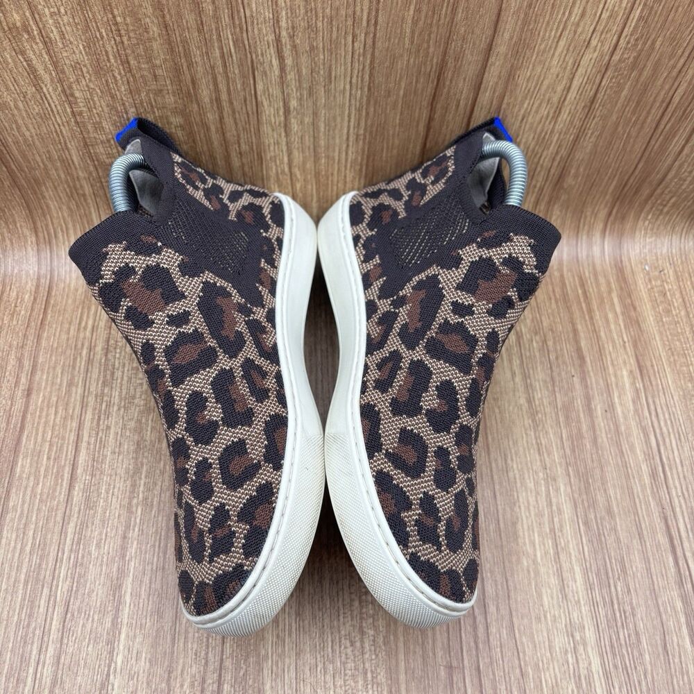 Rothy’s Women Chelsea Boot Sneaker Size 8 Wildcat Knit Pull On Shoe‎ Bootie Flat - Picture 6 of 9